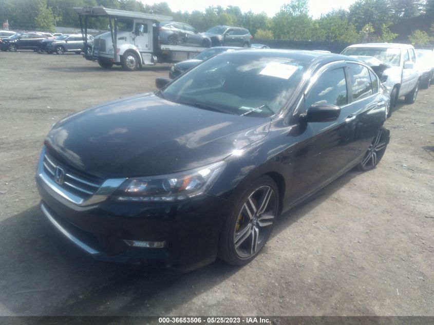2014 HONDA ACCORD SEDAN SPORT - 1HGCR2F56EA284674