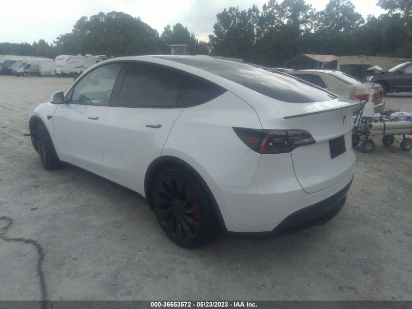 2023 TESLA MODEL Y PERFORMANCE - 7SAYGDEF8PF705291