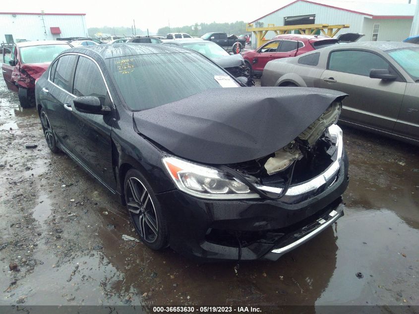 2017 HONDA ACCORD SEDAN SPORT SE - 1HGCR2F11HA166338