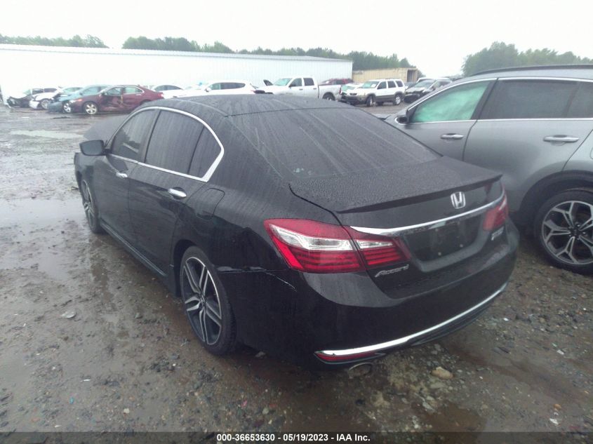 2017 HONDA ACCORD SEDAN SPORT SE - 1HGCR2F11HA166338