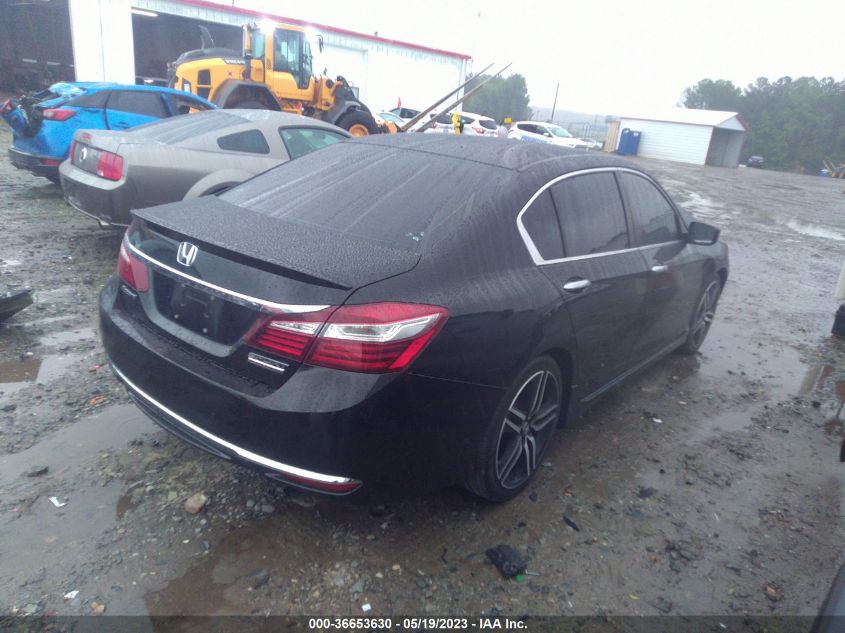 2017 HONDA ACCORD SEDAN SPORT SE - 1HGCR2F11HA166338