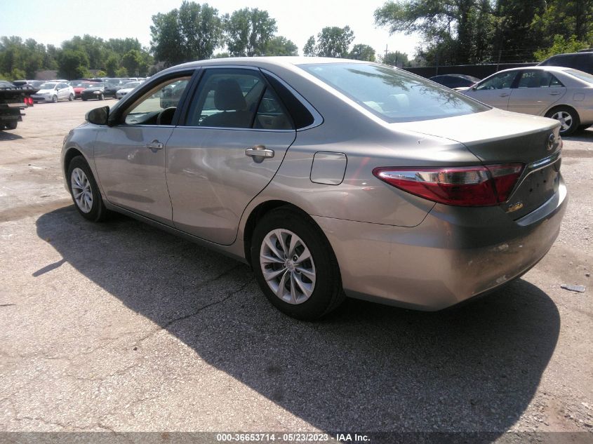 2016 TOYOTA CAMRY LE - 4T1BF1FK4GU553724