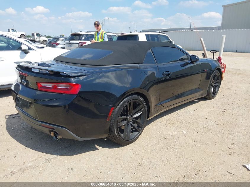 2017 CHEVROLET CAMARO LT - 1G1FB3DS9H0163705