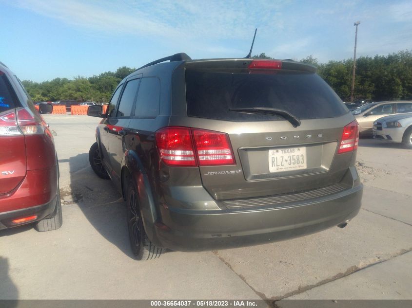 2017 DODGE JOURNEY SE - 3C4PDCAB9HT568668