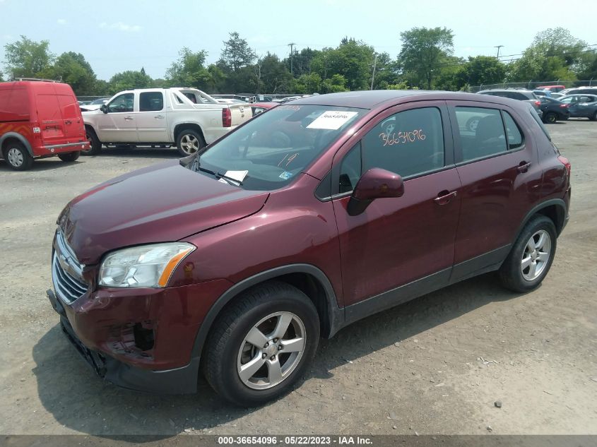 2016 CHEVROLET TRAX LS - 3GNCJNSB1GL143114
