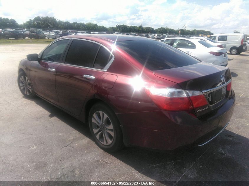 2014 HONDA ACCORD SEDAN LX - 1HGCR2F32EA280796