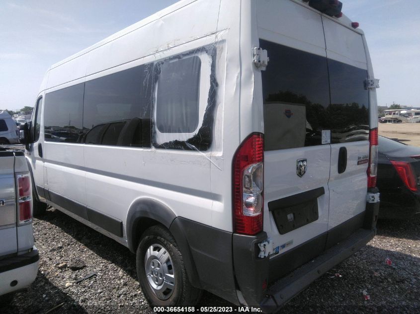 2018 RAM PROMASTER WINDOW VAN 3C7WRVPG7JE139201