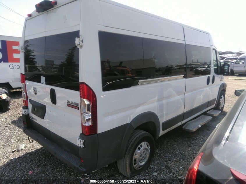 2018 RAM PROMASTER WINDOW VAN 3C7WRVPG7JE139201