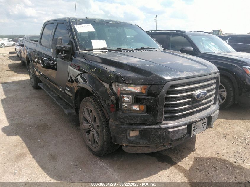 2016 FORD F-150 XLT/XL/LARIAT/PLATINUM - 1FTFW1EGXGFC51474