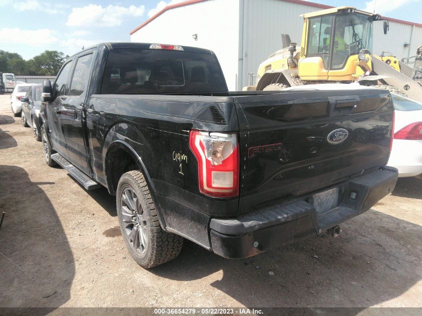 2016 FORD F-150 XLT/XL/LARIAT/PLATINUM - 1FTFW1EGXGFC51474