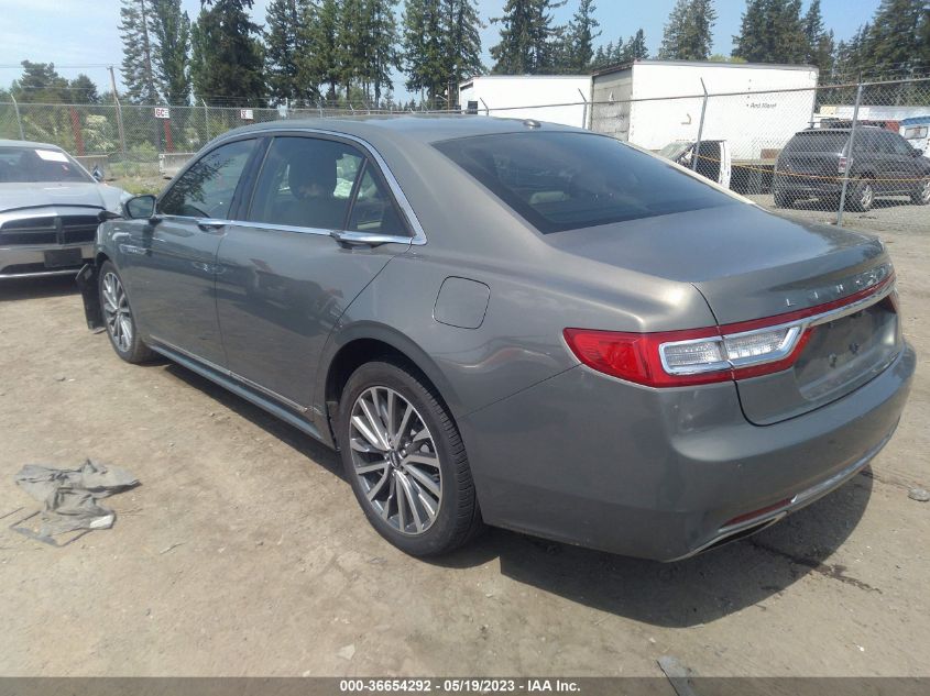 2017 LINCOLN CONTINENTAL SELECT - 1LN6L9SKXH5609370