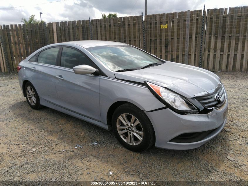 2014 HYUNDAI SONATA GLS - 5NPEB4AC7EH930939