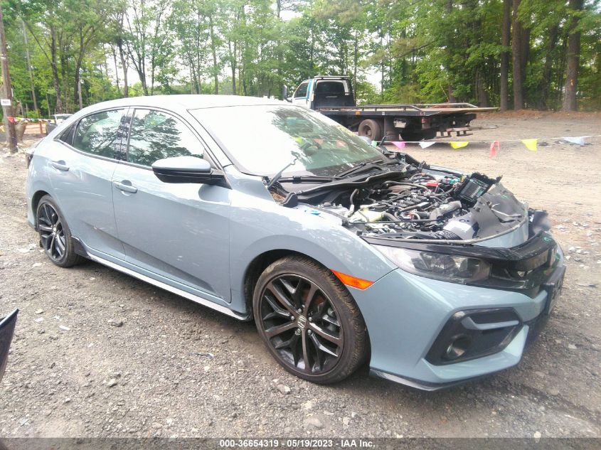 2020 HONDA CIVIC HATCHBACK SPORT - SHHFK7H46LU216752