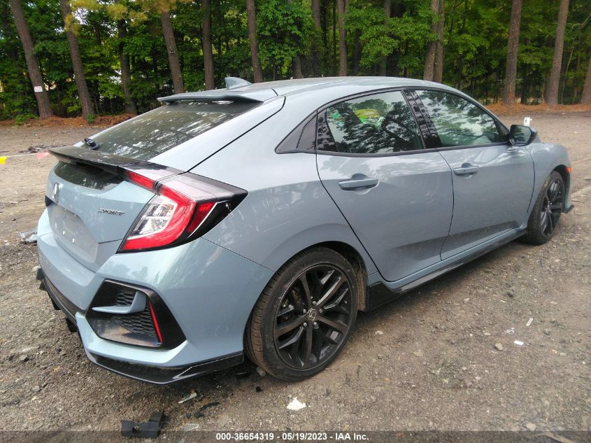 2020 HONDA CIVIC HATCHBACK SPORT - SHHFK7H46LU216752