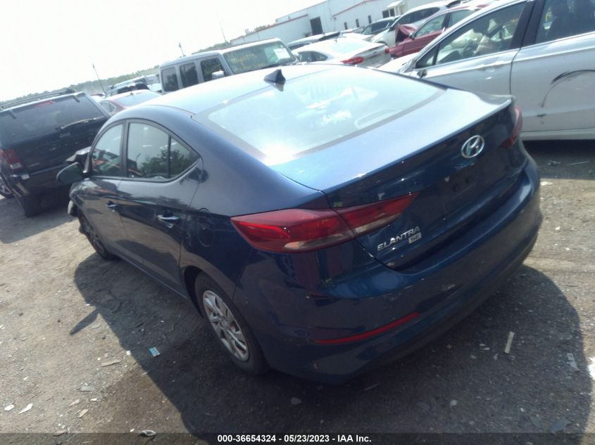 2017 HYUNDAI ELANTRA SE/VALUE EDITION/LIMITED - 5NPD74LF0HH068589