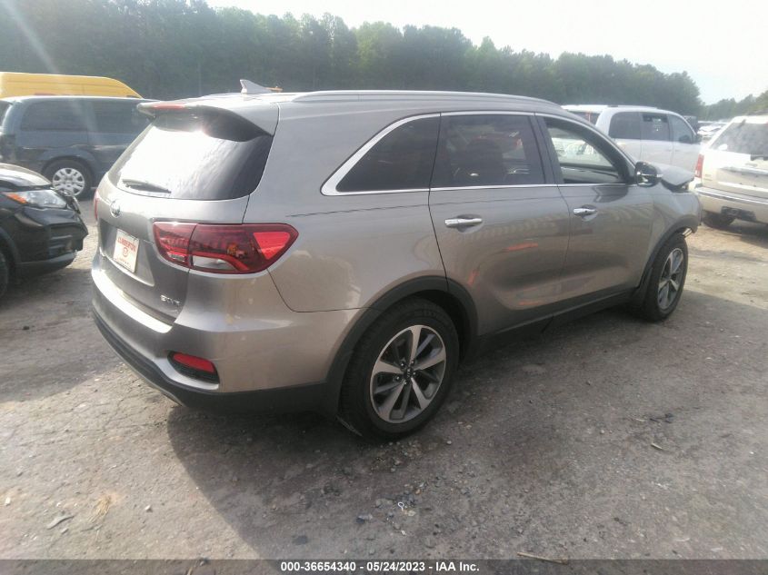 2019 KIA SORENTO EX V6 - 5XYPH4A50KG524738