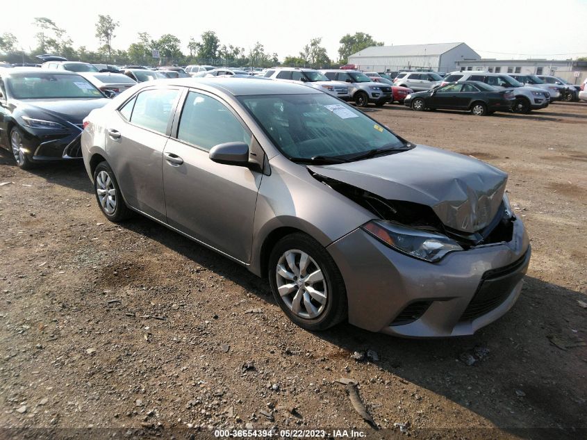 2015 TOYOTA COROLLA LE - 2T1BURHE3FC286247