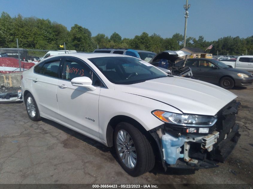 2013 FORD FUSION SE HYBRID - 3FA6P0LU2DR121127