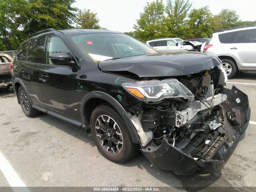 2019 NISSAN PATHFINDER SV - 5N1DR2MM9KC626451