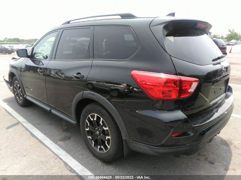 2019 NISSAN PATHFINDER SV - 5N1DR2MM9KC626451