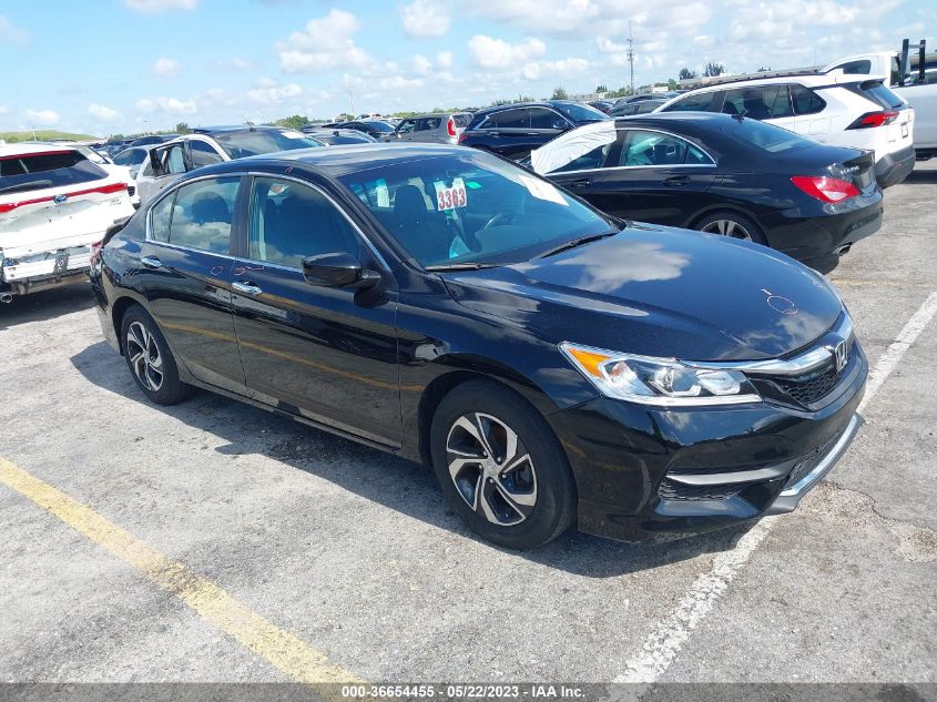 2016 HONDA ACCORD SEDAN LX - 1HGCR2F31GA029772
