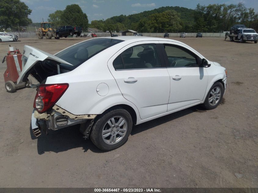 2013 CHEVROLET SONIC LT - 1G1JC5SG4D4241506