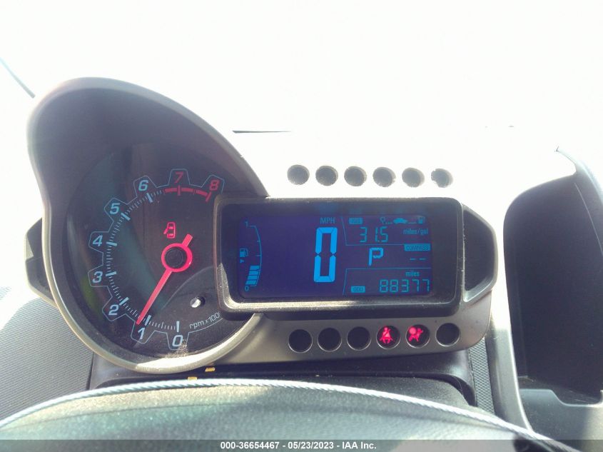 2013 CHEVROLET SONIC LT - 1G1JC5SG4D4241506