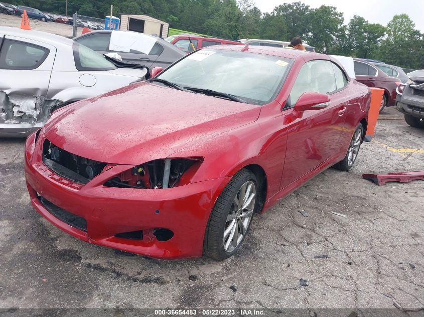 2014 LEXUS IS 250C JTHFF2C29E2530897
