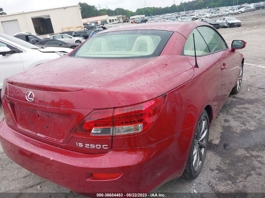 2014 LEXUS IS 250C JTHFF2C29E2530897