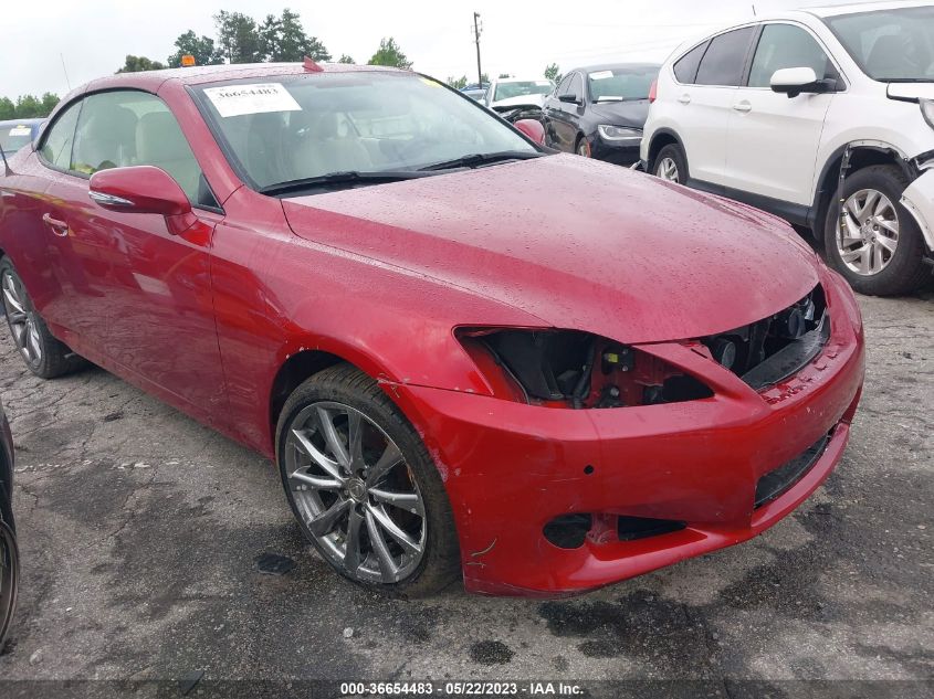 2014 LEXUS IS 250C JTHFF2C29E2530897