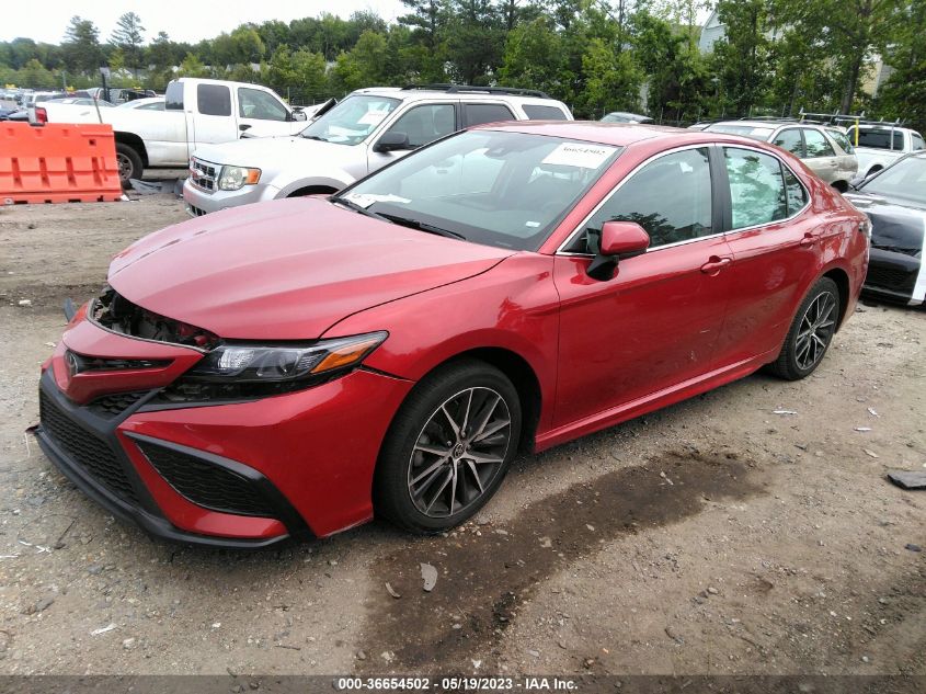 2021 TOYOTA CAMRY SE - 4T1G11AK7MU466407