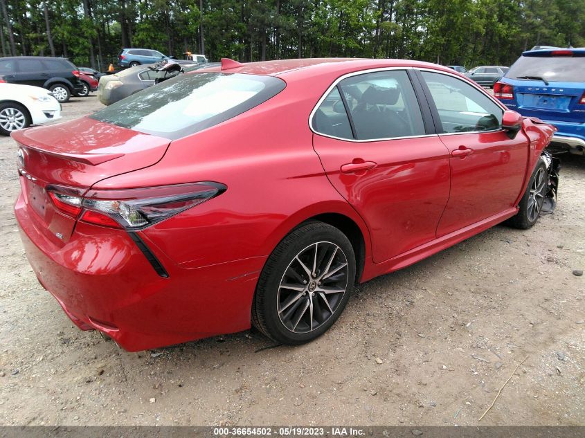 2021 TOYOTA CAMRY SE - 4T1G11AK7MU466407
