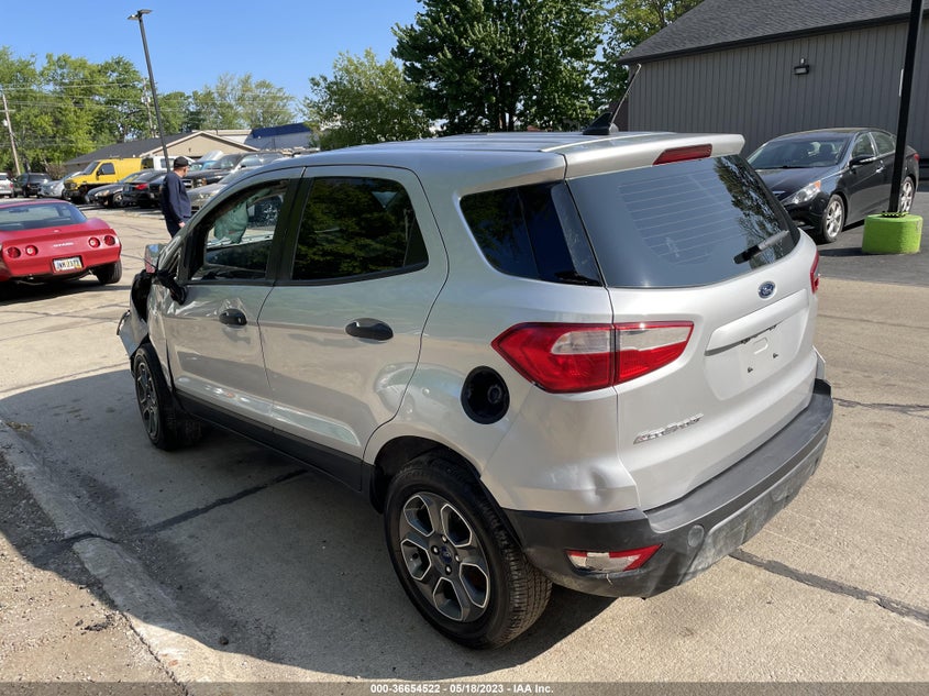 VIN MAJ3S2FE6MC445469 2021 FORD ECOSPORT S