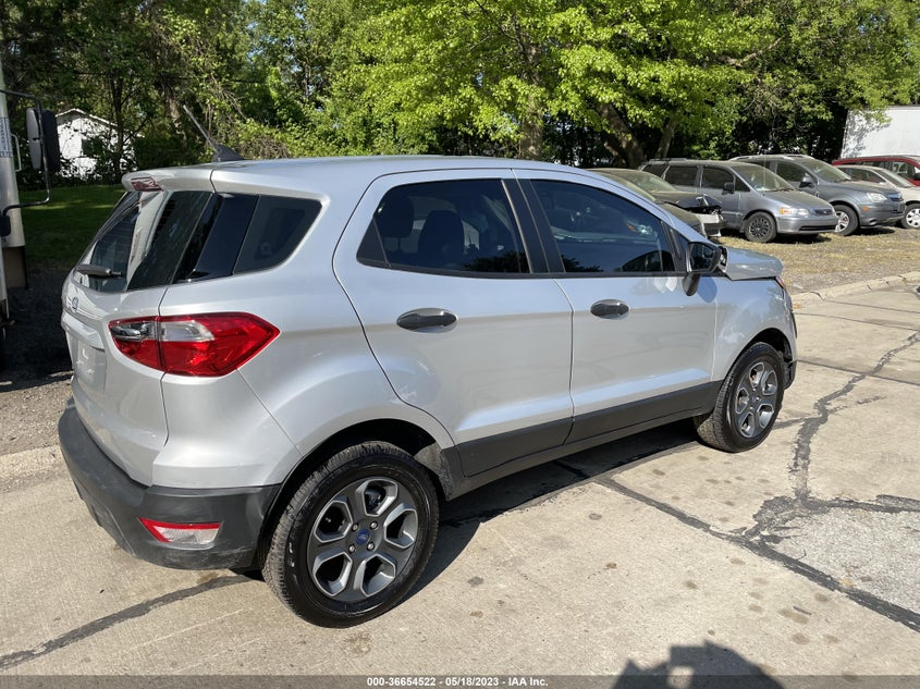 VIN MAJ3S2FE6MC445469 2021 FORD ECOSPORT S