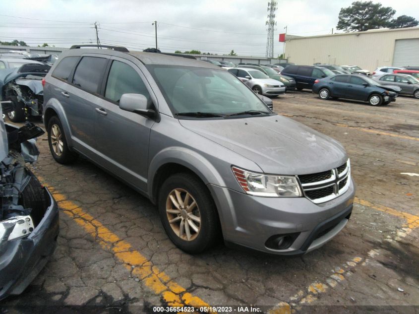 2016 DODGE JOURNEY SXT - 3C4PDCBG3GT141382