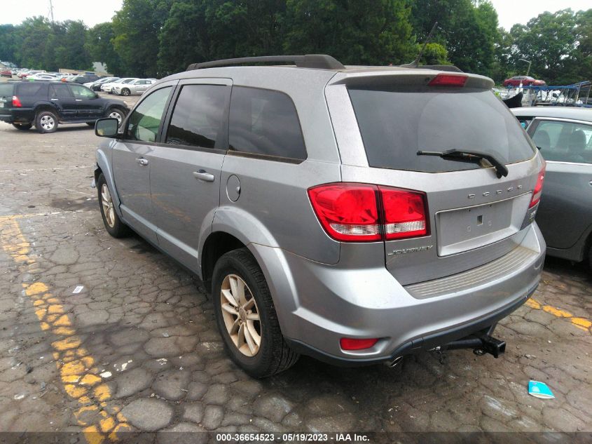 2016 DODGE JOURNEY SXT - 3C4PDCBG3GT141382