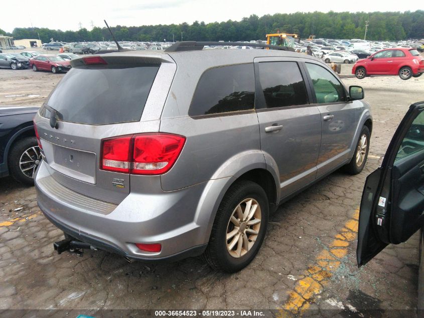 2016 DODGE JOURNEY SXT - 3C4PDCBG3GT141382