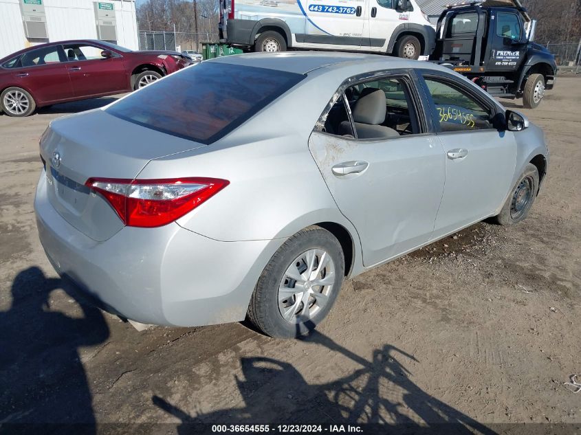 2016 TOYOTA COROLLA L 2T1BURHE0GC534651