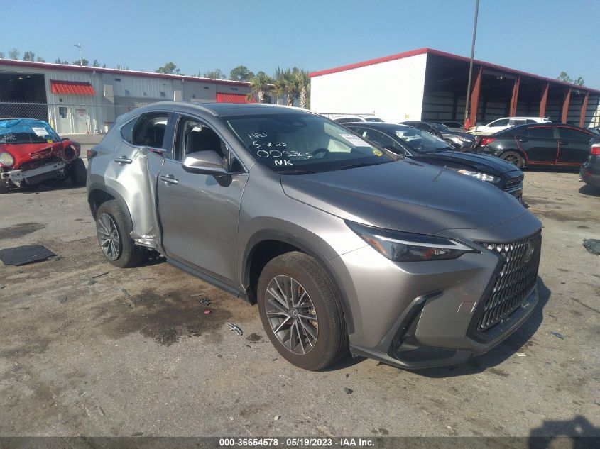 2022 LEXUS NX NX 350H - 2T2AKCEZ9NC003365