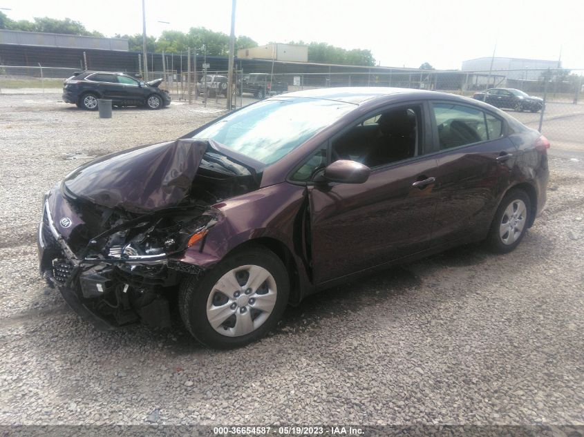 2017 KIA FORTE LX - 3KPFK4A75HE119298