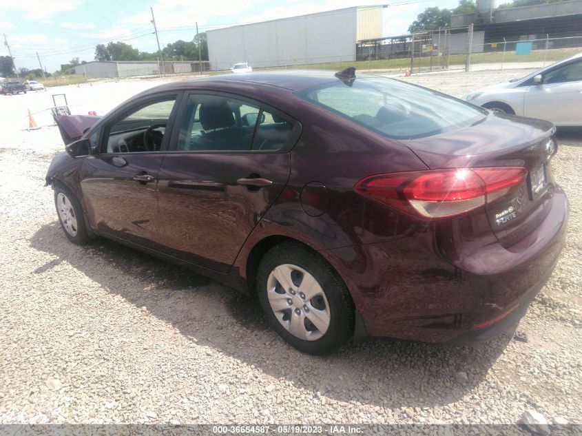 2017 KIA FORTE LX - 3KPFK4A75HE119298