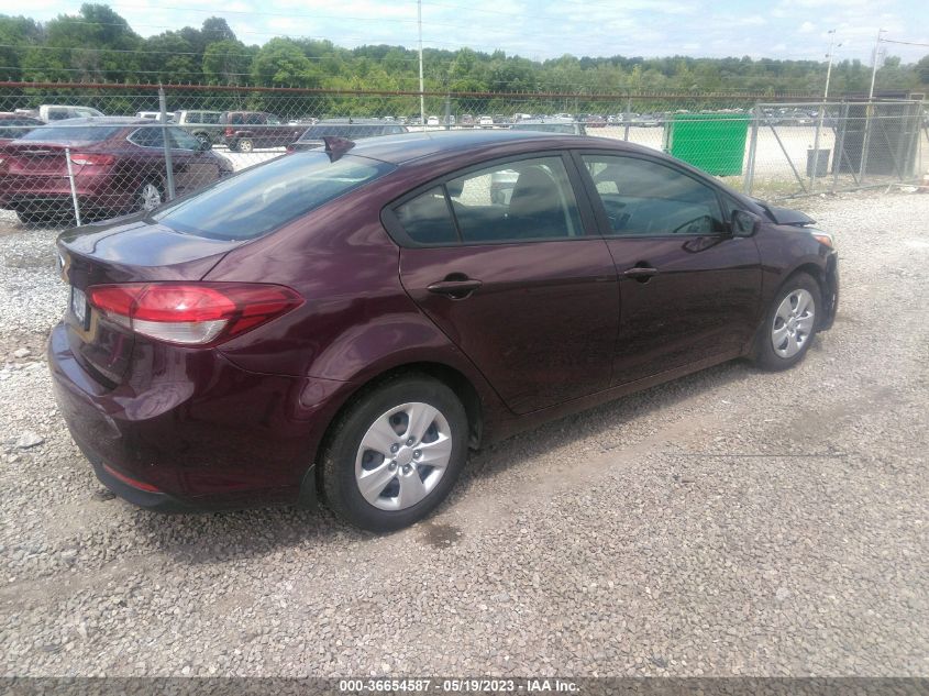 2017 KIA FORTE LX - 3KPFK4A75HE119298