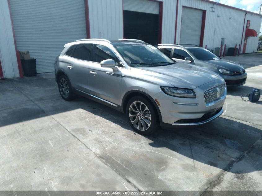 2022 LINCOLN NAUTILUS RESERVE - 2LMPJ6K92NBL02566