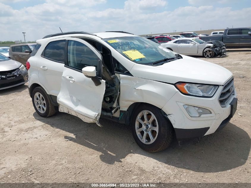 2018 FORD ECOSPORT SE - MAJ3P1TE5JC196691