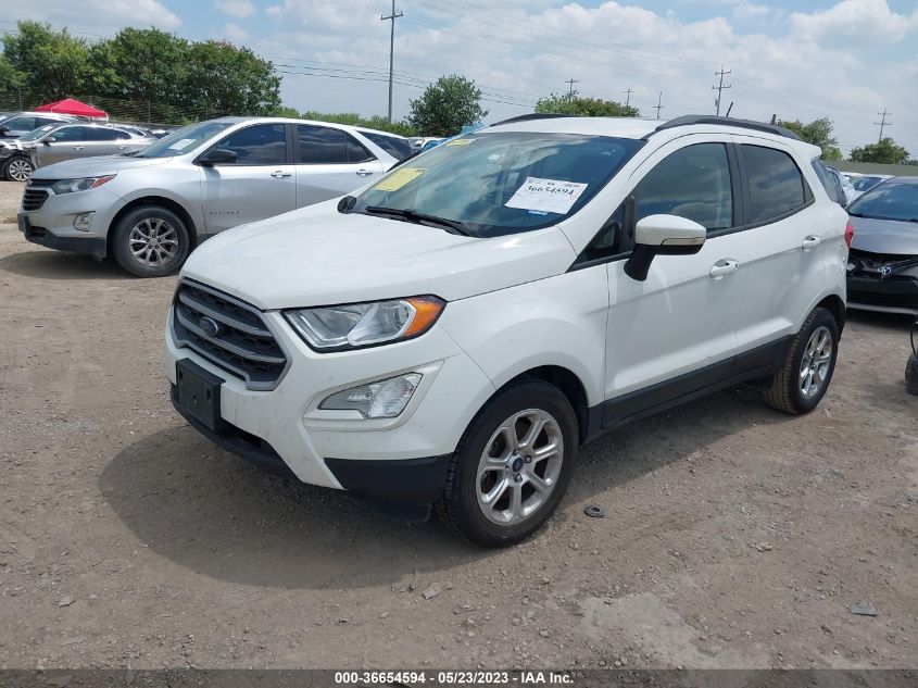 2018 FORD ECOSPORT SE - MAJ3P1TE5JC196691