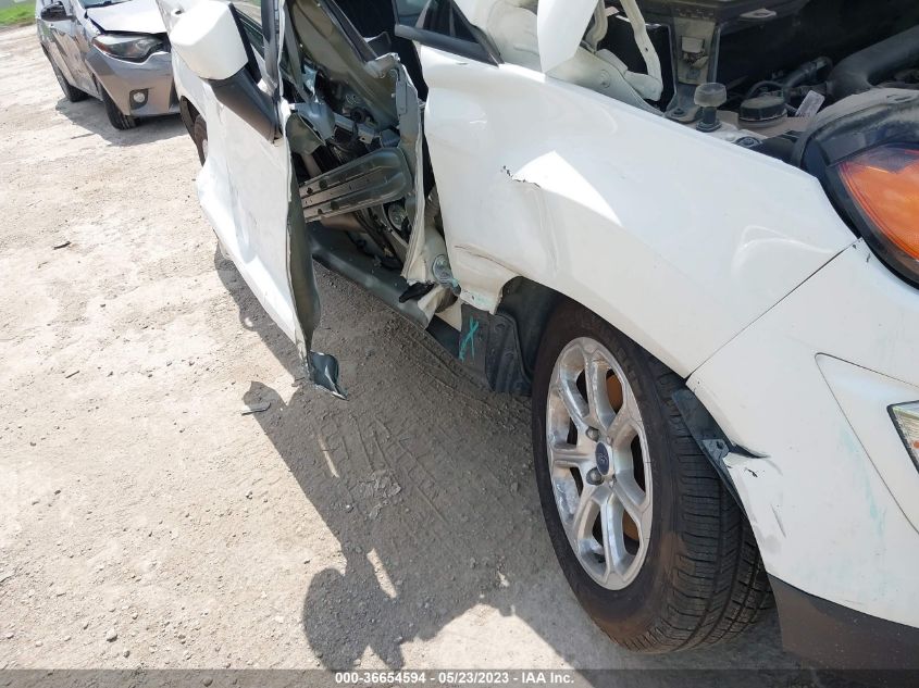 2018 FORD ECOSPORT SE - MAJ3P1TE5JC196691