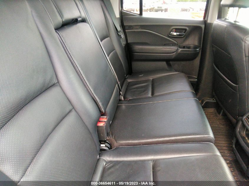 2017 HONDA RIDGELINE RTL-T - 5FPYK2F65HB007552