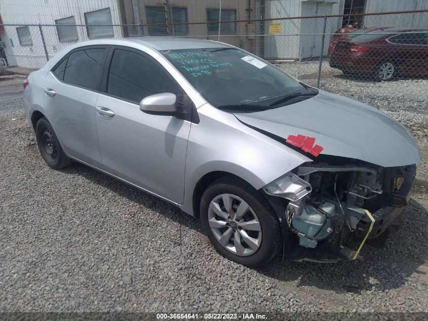 2014 TOYOTA COROLLA L/LE/S/S PLUS/LE PLUS - 2T1BURHE5EC185581