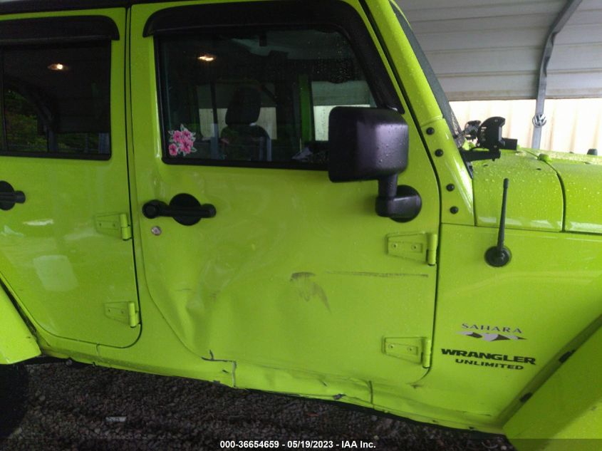 2017 JEEP WRANGLER UNLIMITED SAHARA - 1C4BJWEG3HL504020