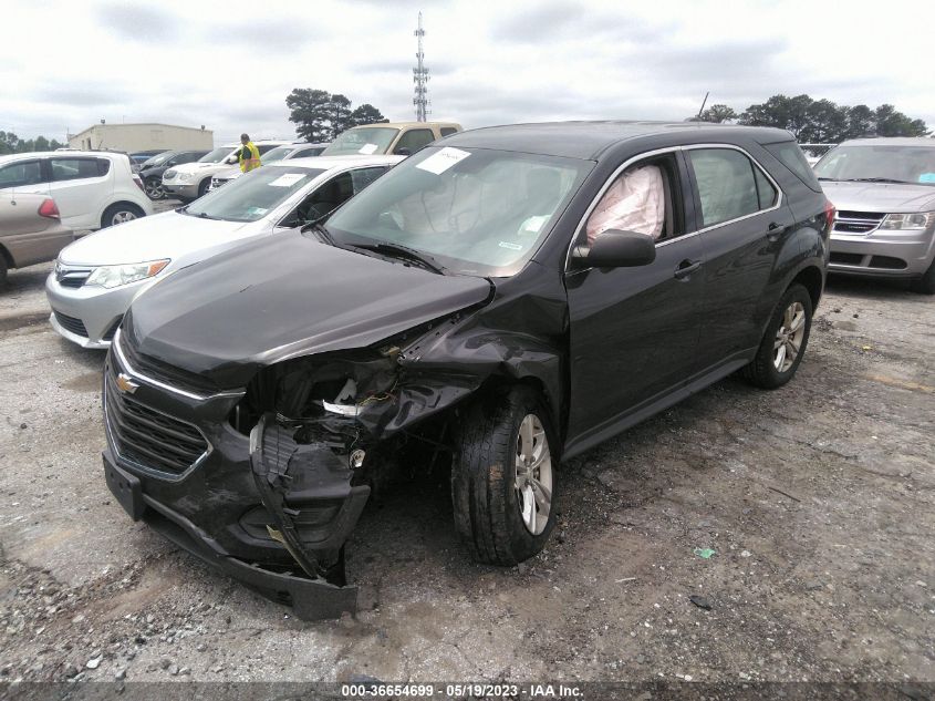 2016 CHEVROLET EQUINOX LS - 2GNALBEKXG6175348